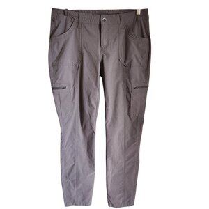 Kuhl Pants Women's 8 Gray Grey Horizn Skinny Pant Pockets Ripstop